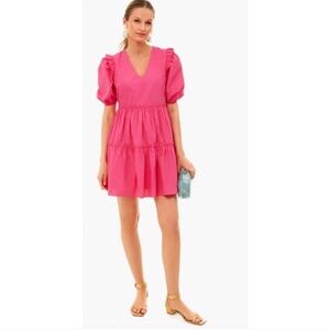 TUCKERNUCK Hyacinth House Fuchsia Pascale Mini Dress Small